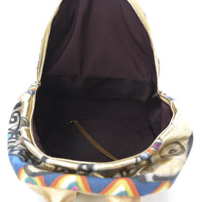 Chanel Graffiti Printed Canvas Street Spirit Backpack Multicolor 4 of 12