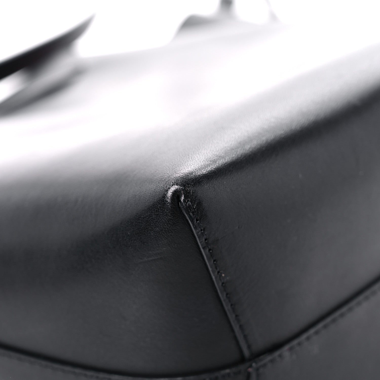 Mansur Gavriel Calfskin Mini Bucket Bag Black Flamma 10 of 24