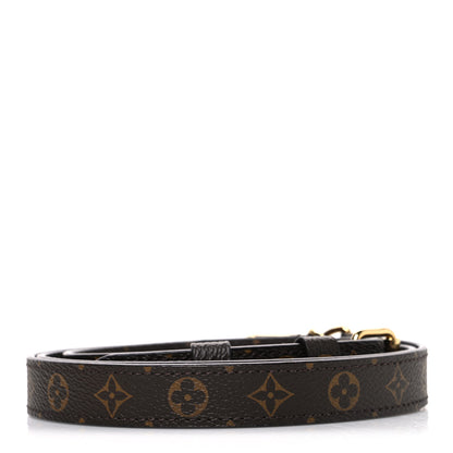 Louis Vuitton Monogram Bandouliere 20mm Adjustable Shoulder Strap 2 of 4