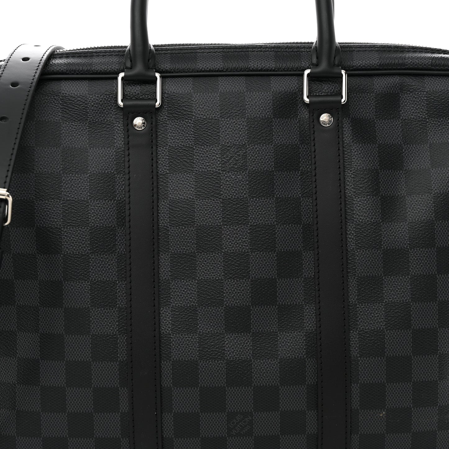 Damier Graphite Porte Documents Voyage PM