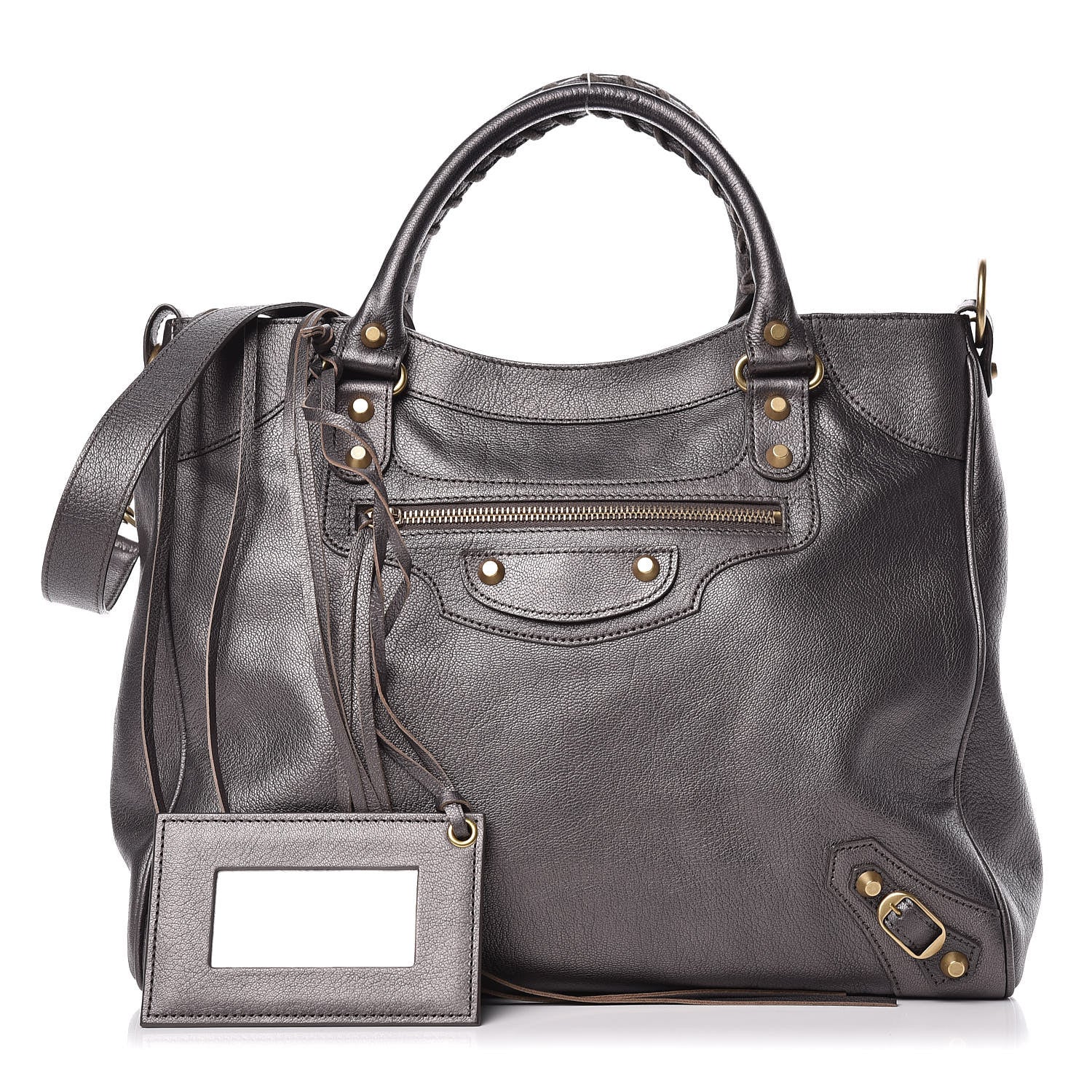Balenciaga Chevre Classic Gold Hardware Velo Bronze 1 of 9