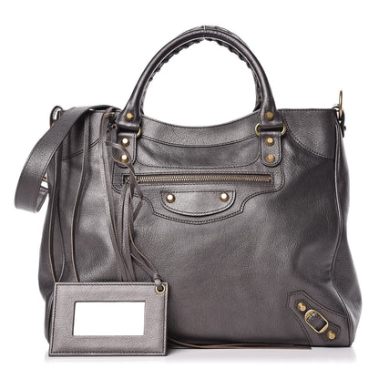 Balenciaga Chevre Classic Gold Hardware Velo Bronze 1 of 9