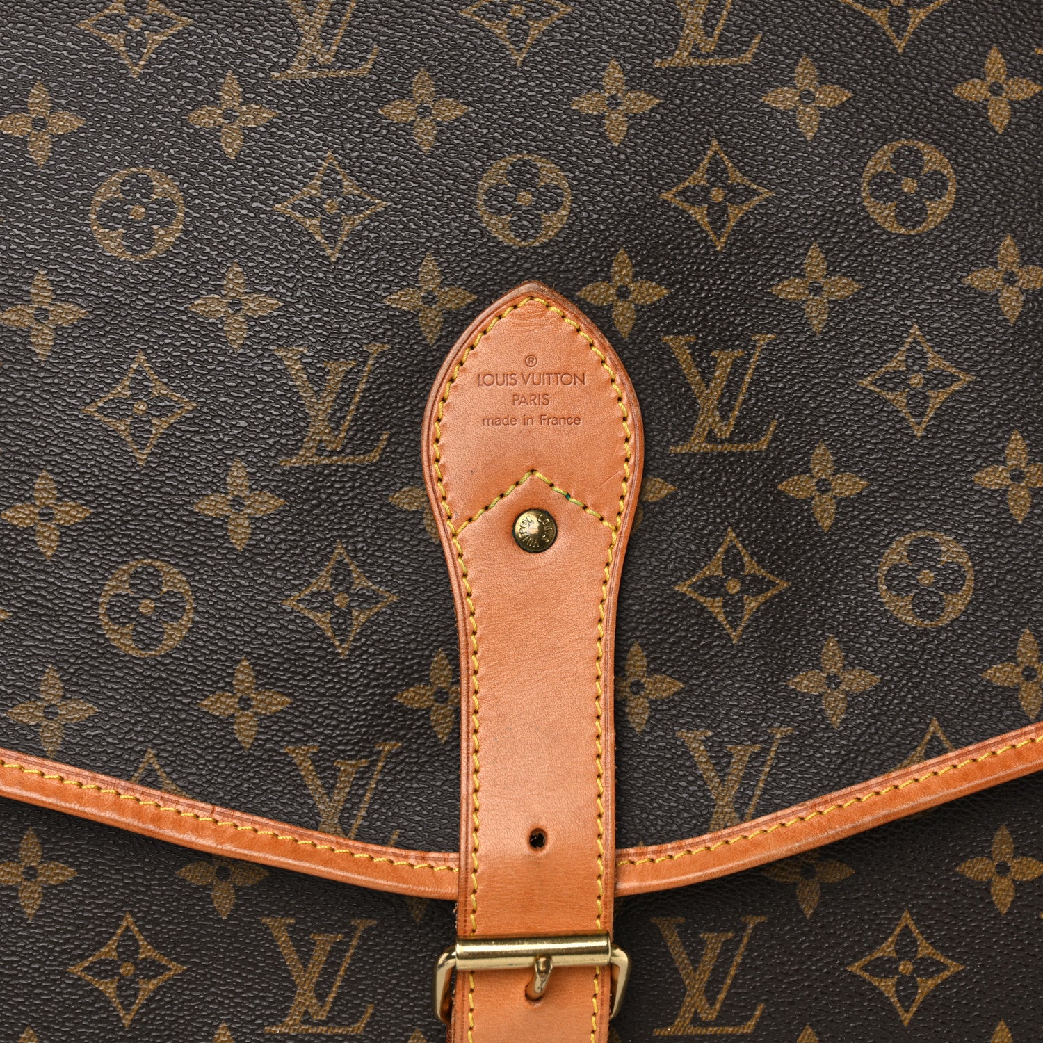 Louis Vuitton Monogram Sac Chasse Hunting Bag 8 of 17