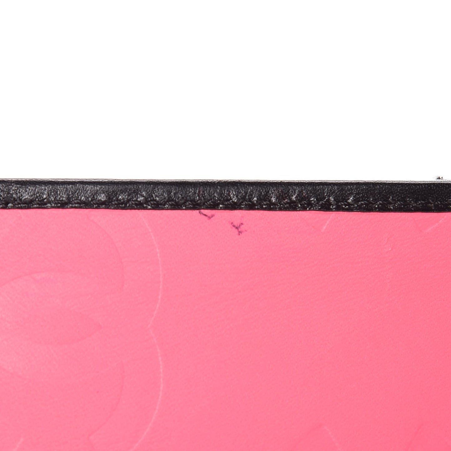 Calfskin Quilted Small Cambon Agenda Planner Black