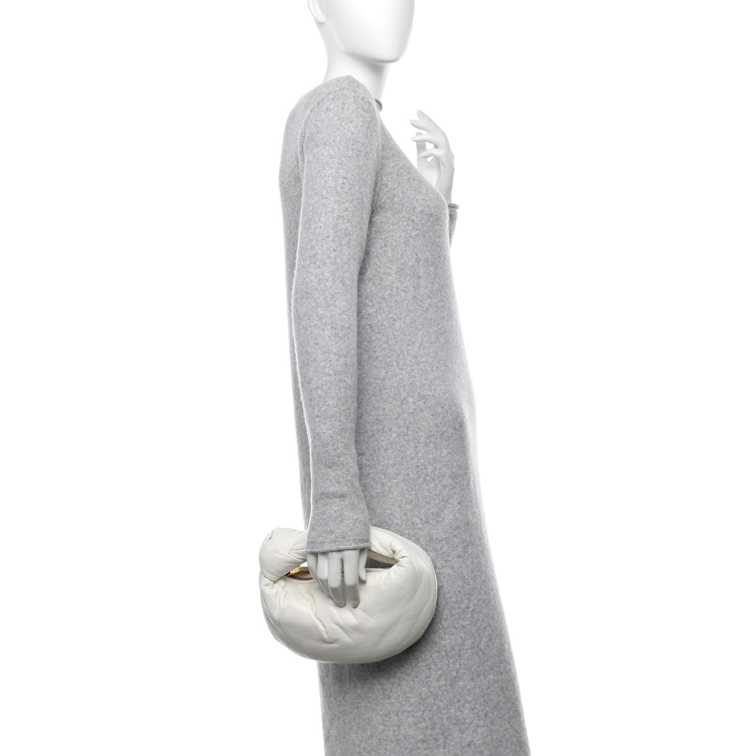 Bottega Veneta Nappa Puffy Mini Jodie White 2 of 10