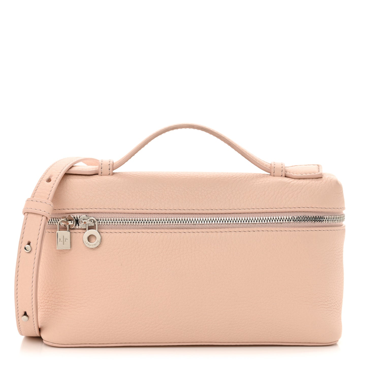 Grained Calfskin L19 Extra Pocket Pouch Candoglia Marble