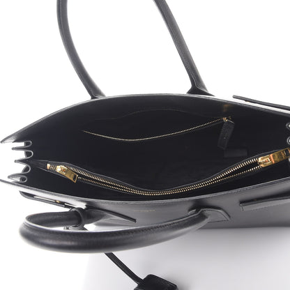 Saint Laurent Calfskin Large Sac De Jour Carryall Black 5 of 14