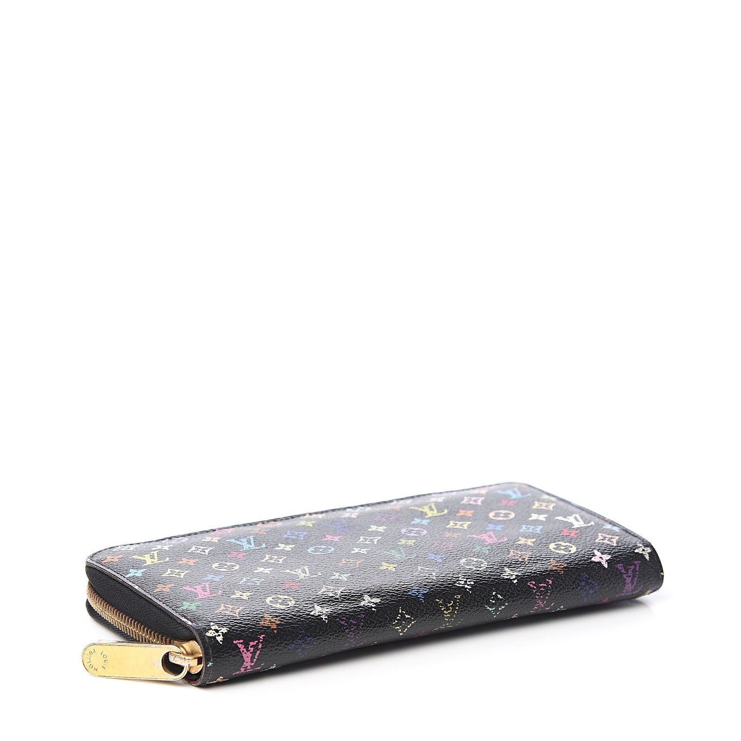 Monogram Multicolor Zippy Wallet Black Grenade