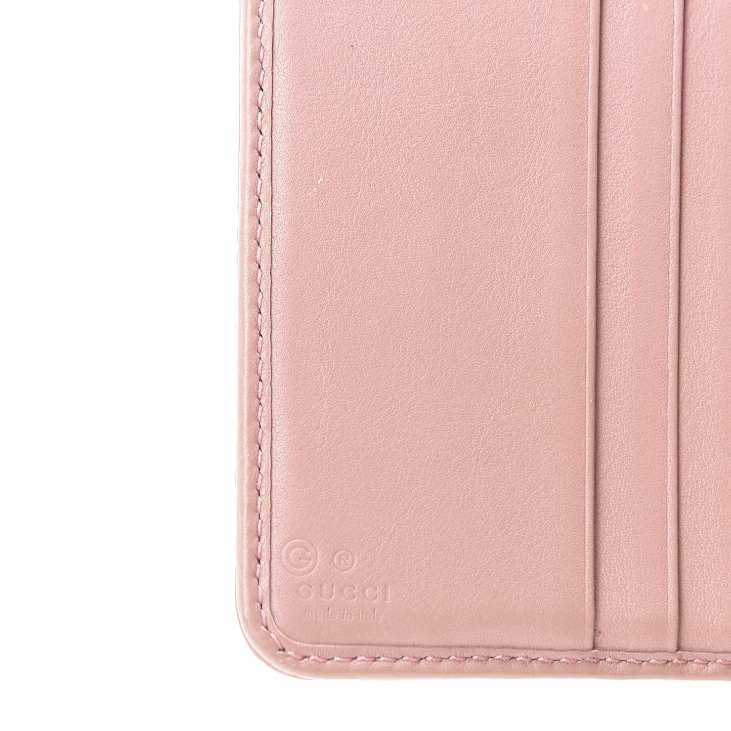Microguccissima Compact Wallet Soft Pink