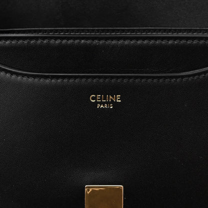 Celine Satinated Calfskin Besace 16 Black 6 of 9