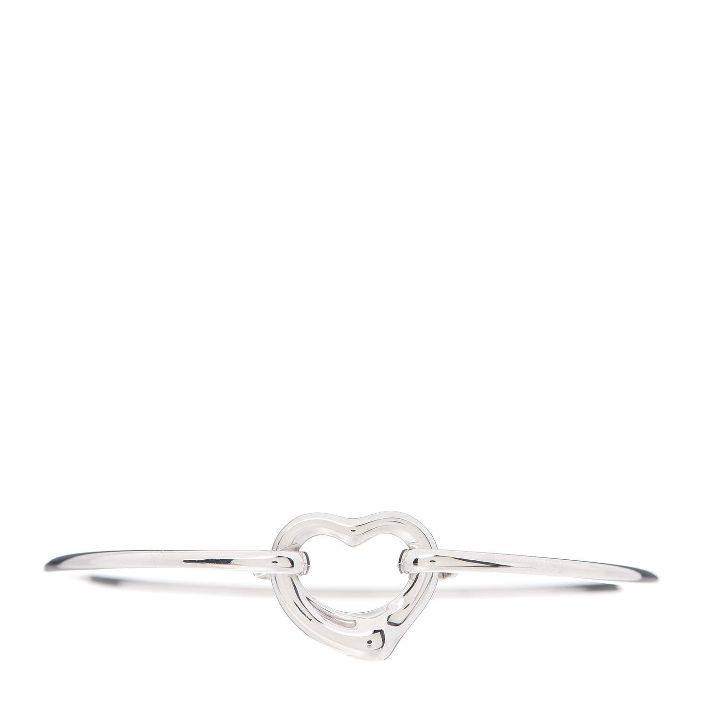 Sterling Silver Elsa Peretti Open Heart Bangle