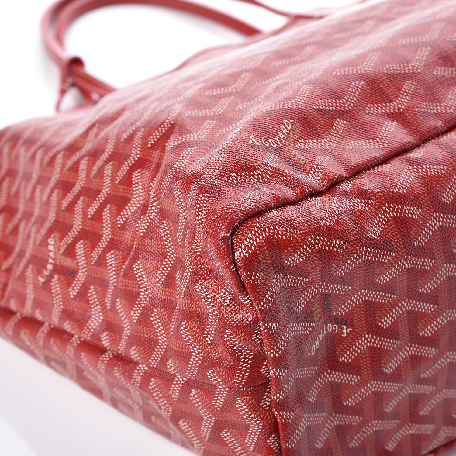 Goyard Goyardine Saint Louis PM Red 14 of 16