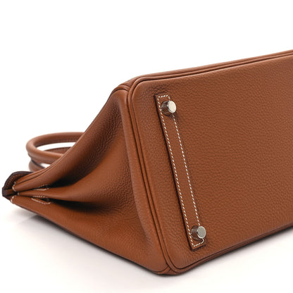 Hermes Togo BIRKIN 30 Gold 9 of 13