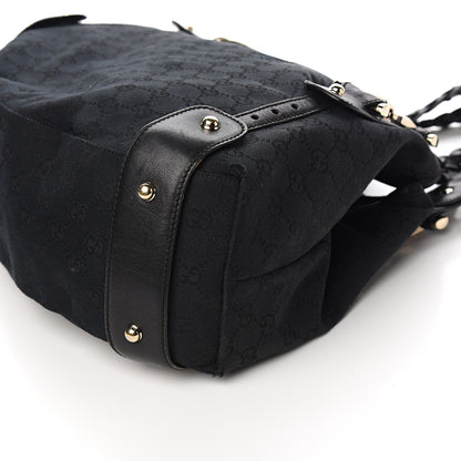 Gucci Monogram Medium Pelham Shoulder Bag Black 11 of 13