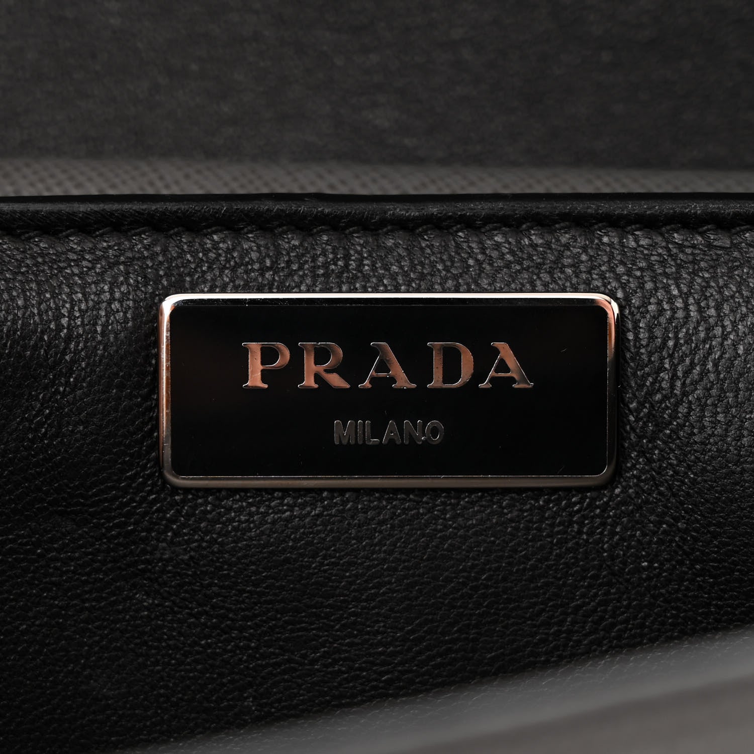 Prada Saffiano Sound Crossbody Bag Marmo 6 of 9