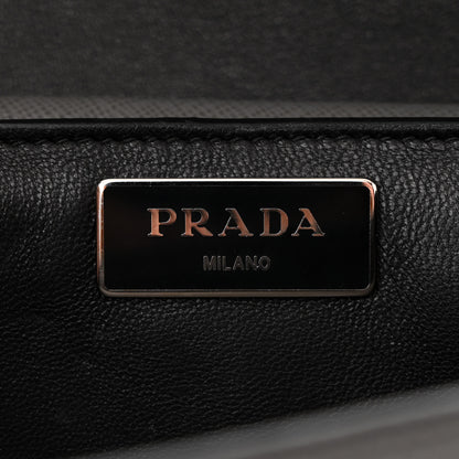 Prada Saffiano Sound Crossbody Bag Marmo 6 of 9