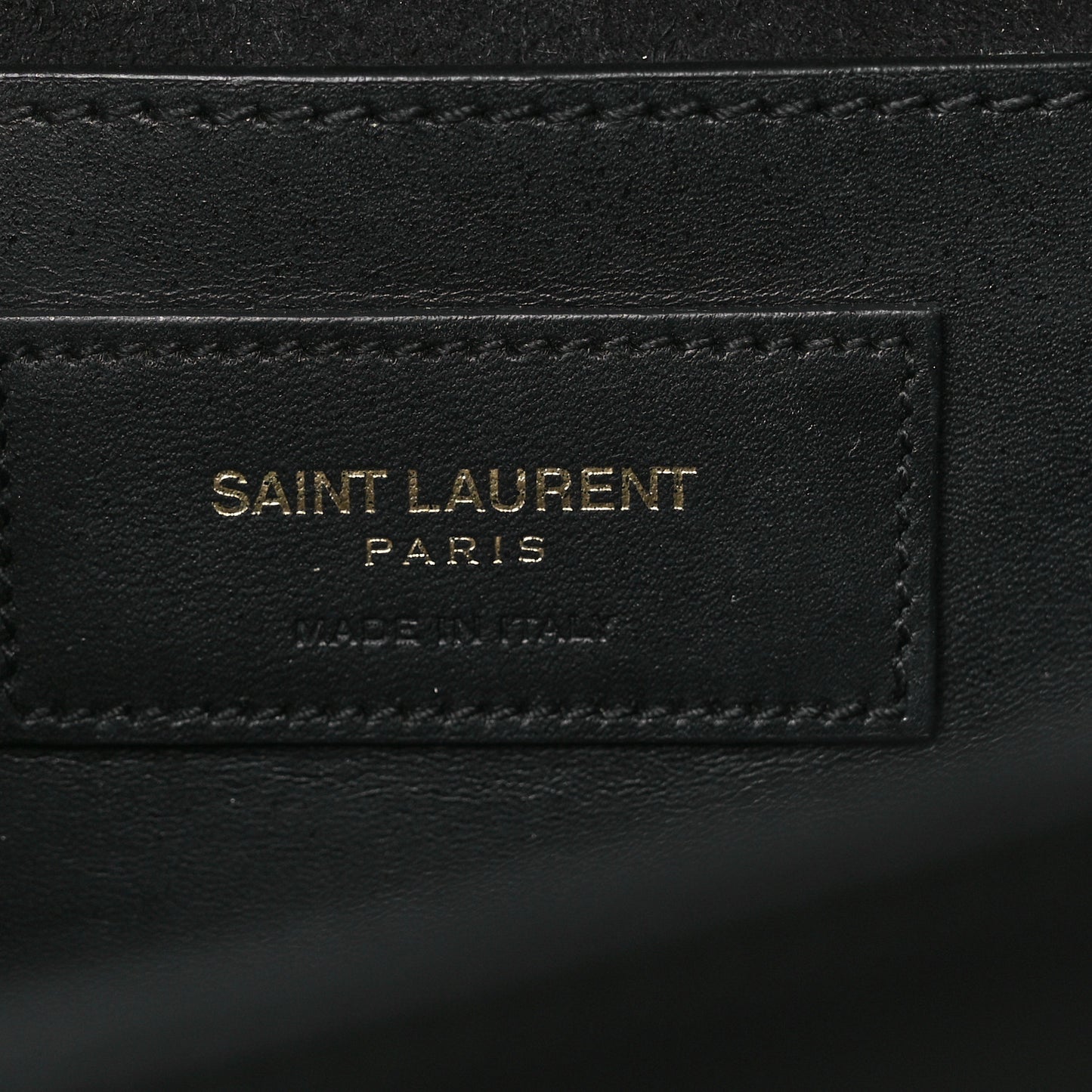Smooth Calfskin Medium Classic Monogram Kate Tassel Satchel Black