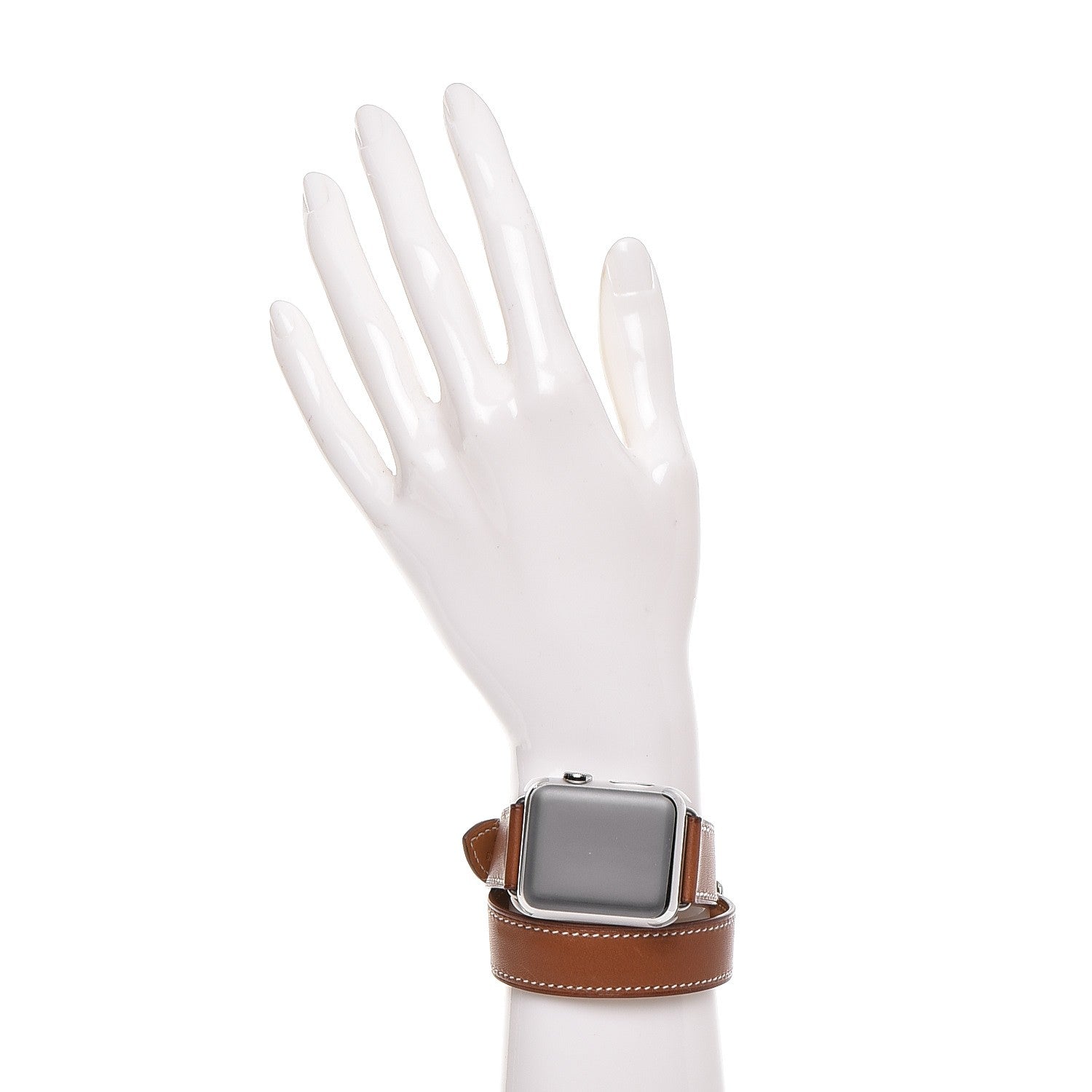 Hermes Barenia 38mm Apple Watch Double Tour Fauve 2 of 10