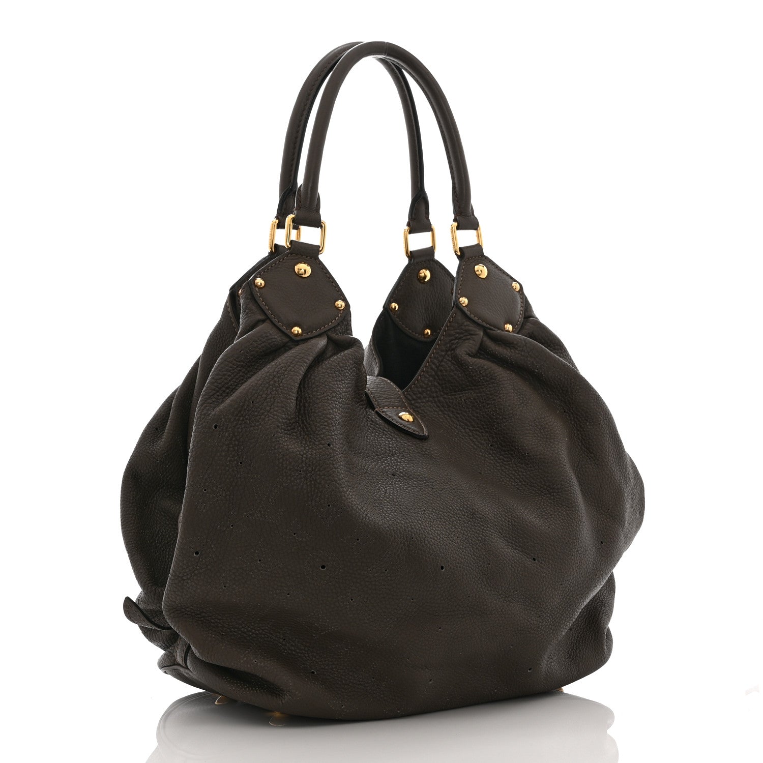 Louis Vuitton Mahina L Taupe 3 of 10