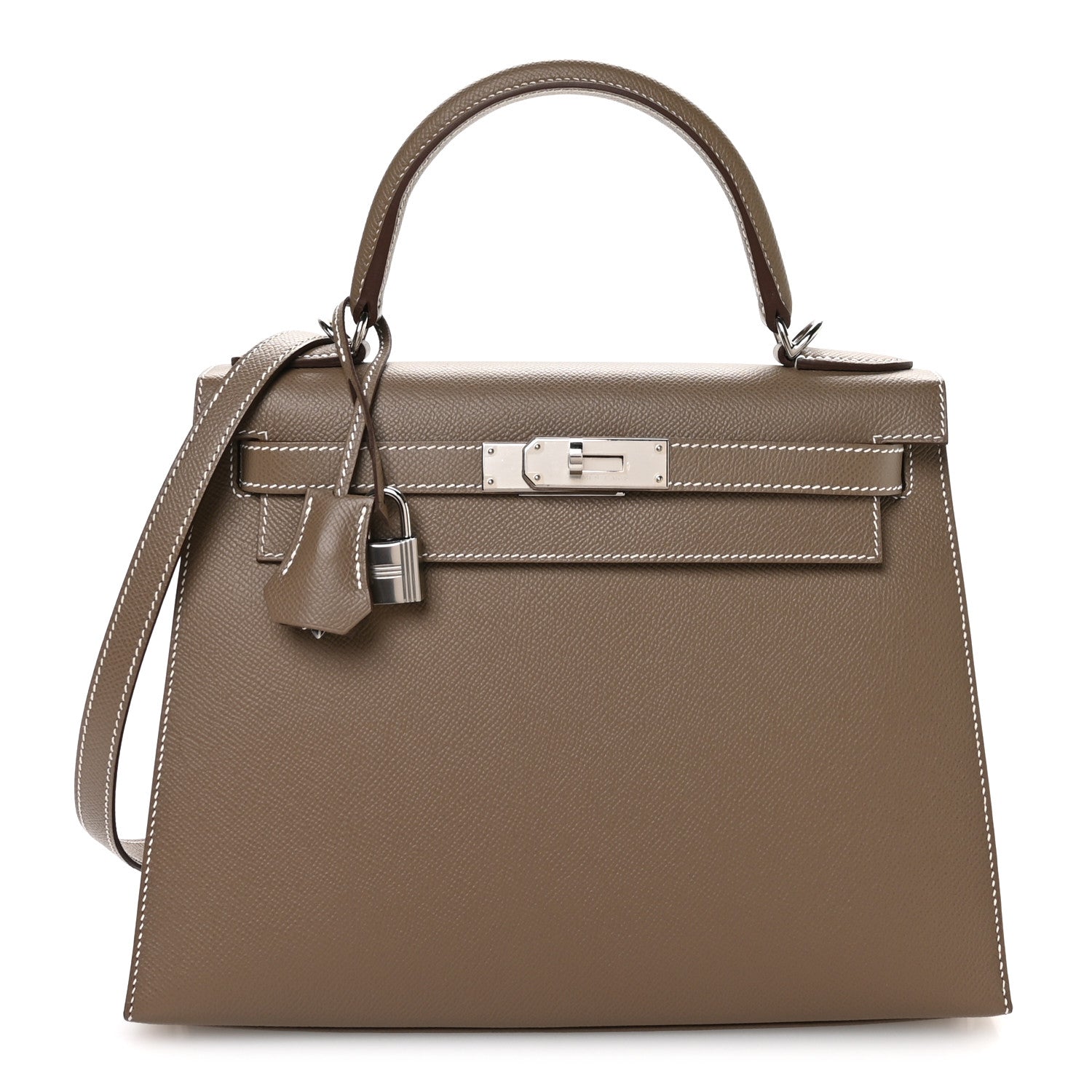 Hermes Epsom Kelly Sellier 28 Etoupe 1 of 10