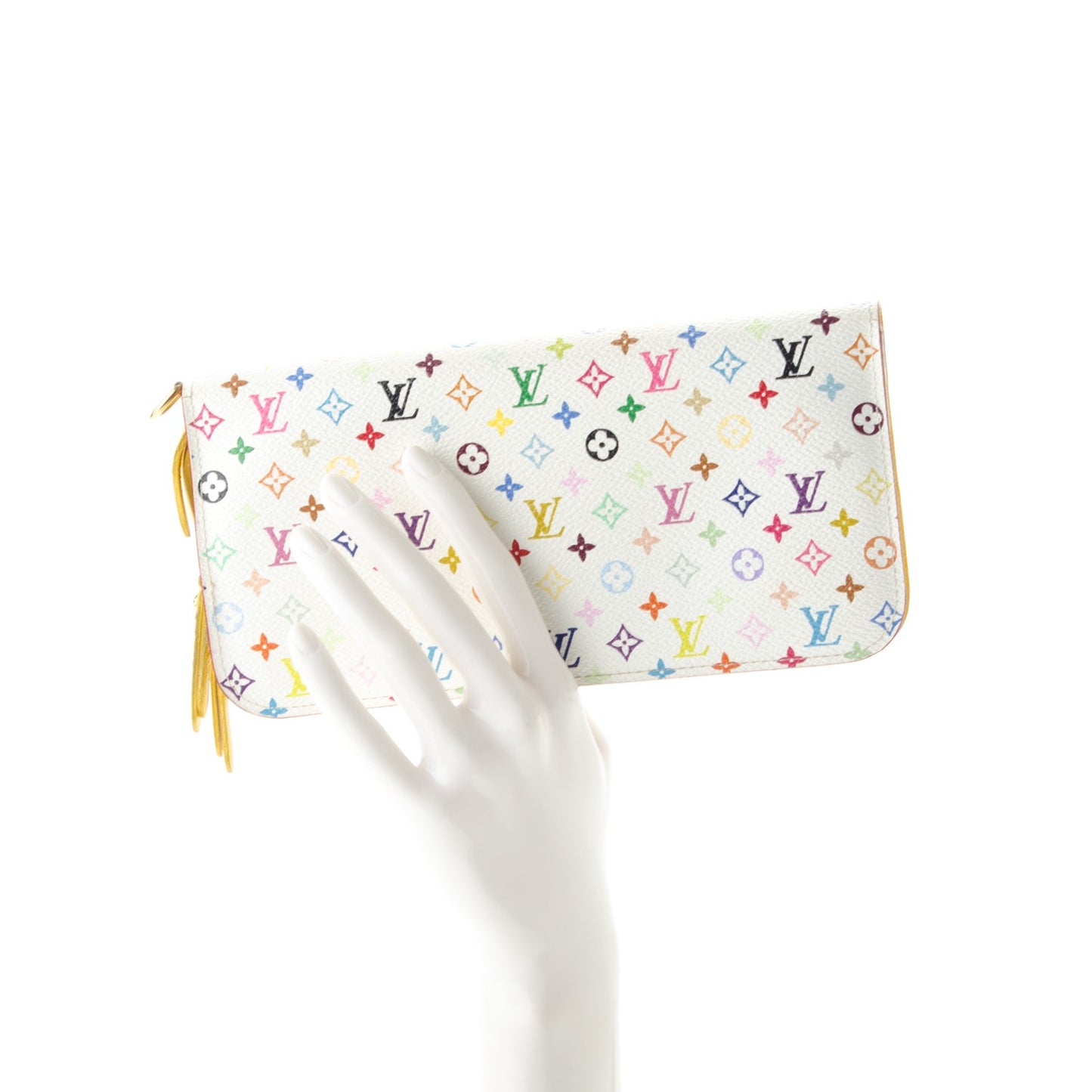 Monogram Multicolor Insolite Wallet White Citron