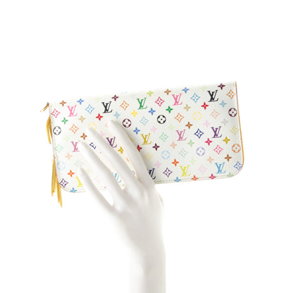Louis Vuitton Monogram Multicolor Insolite Wallet White Citron 9 of 14