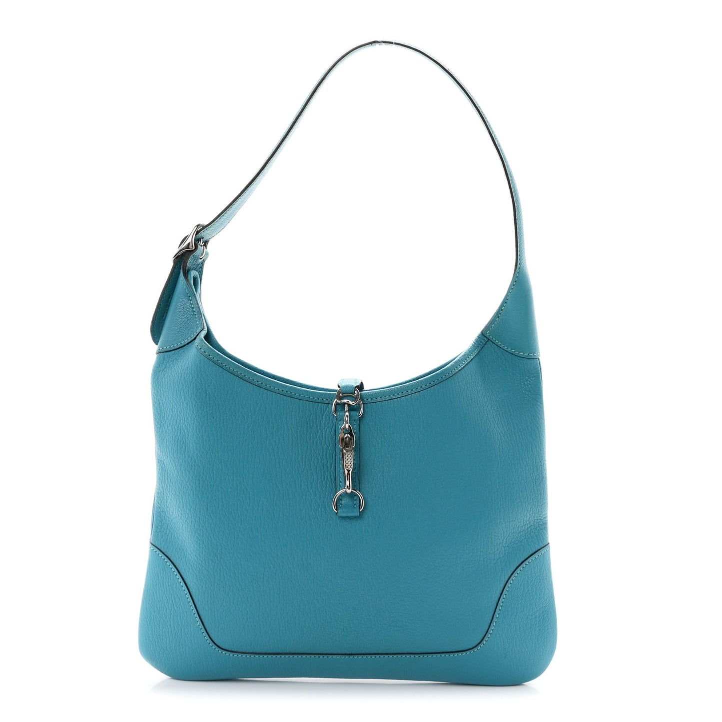 Chevre De Coromandel  Trim II 31 Shoulder Bag Turquoise