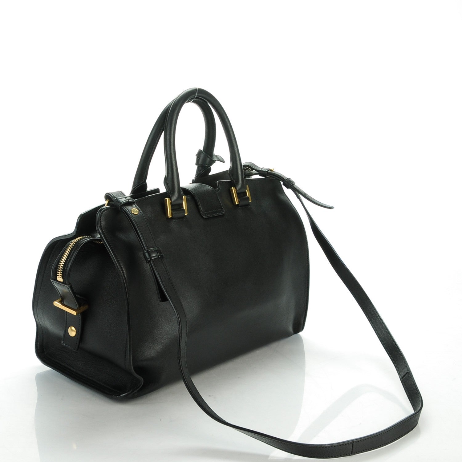 Saint Laurent Calfskin Small Classic Y Cabas Black 3 of 7