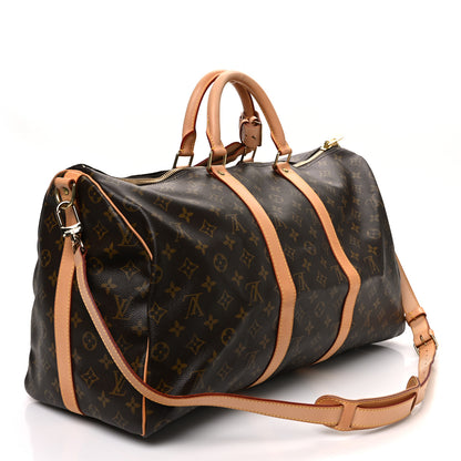 Louis Vuitton Monogram Keepall Bandouliere 50 3 of 13