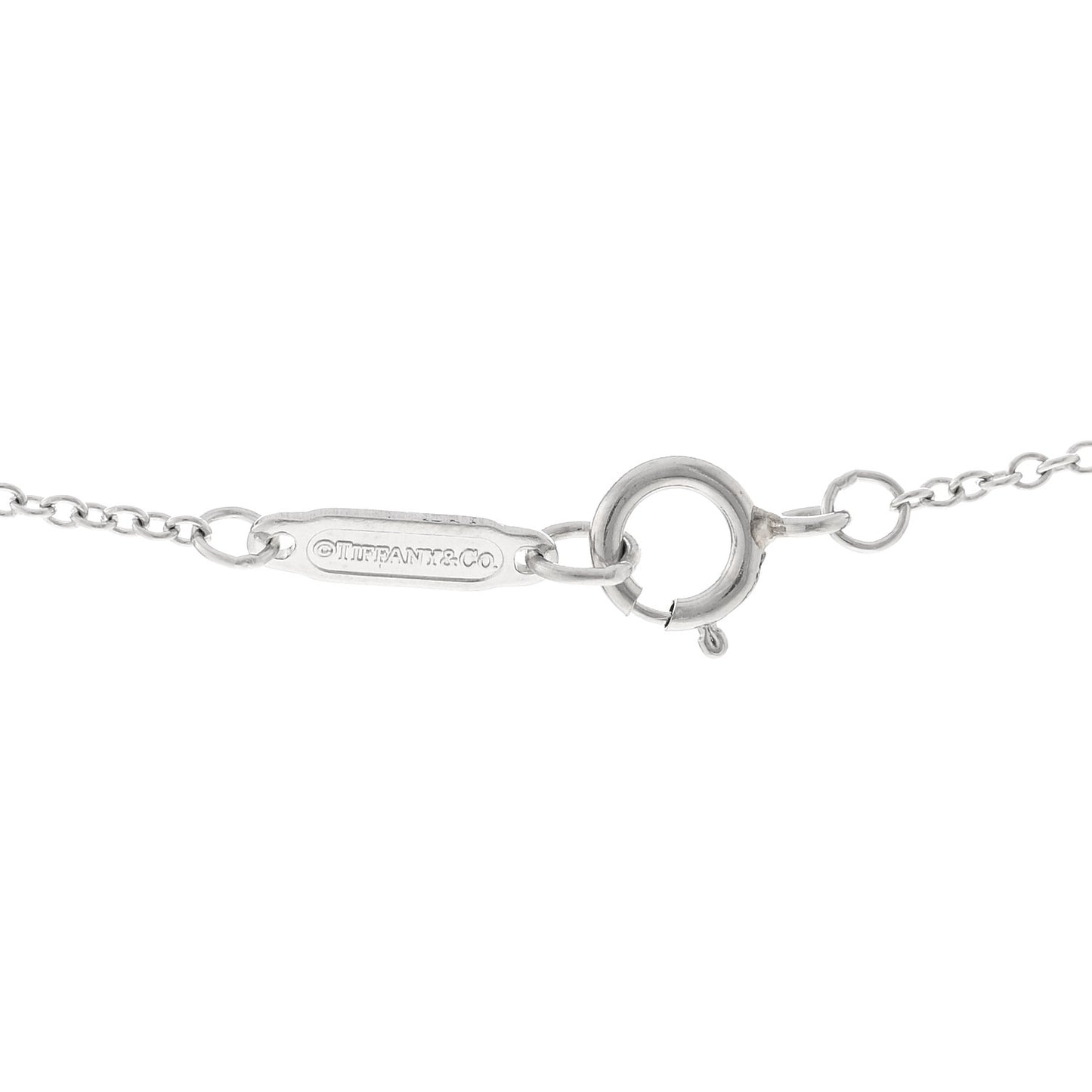 Platinum Diamond Small Sunflower Pendant Necklace