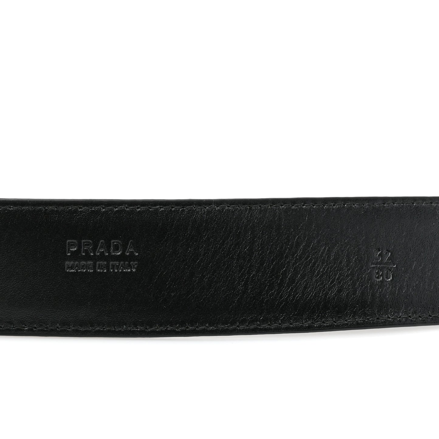 Saffiano Buckle Belt 80 32 Black