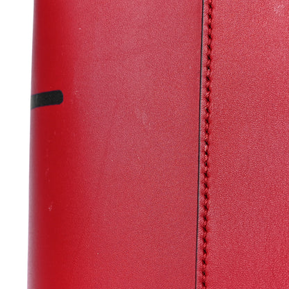 Gucci Calfskin GucciGhost Real Medium XL Tote Hibiscus Red 10 of 12
