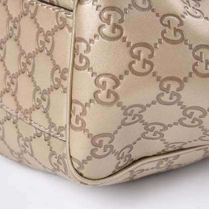 Gucci Guccissima Medium Sukey Tote Champagne 12 of 12