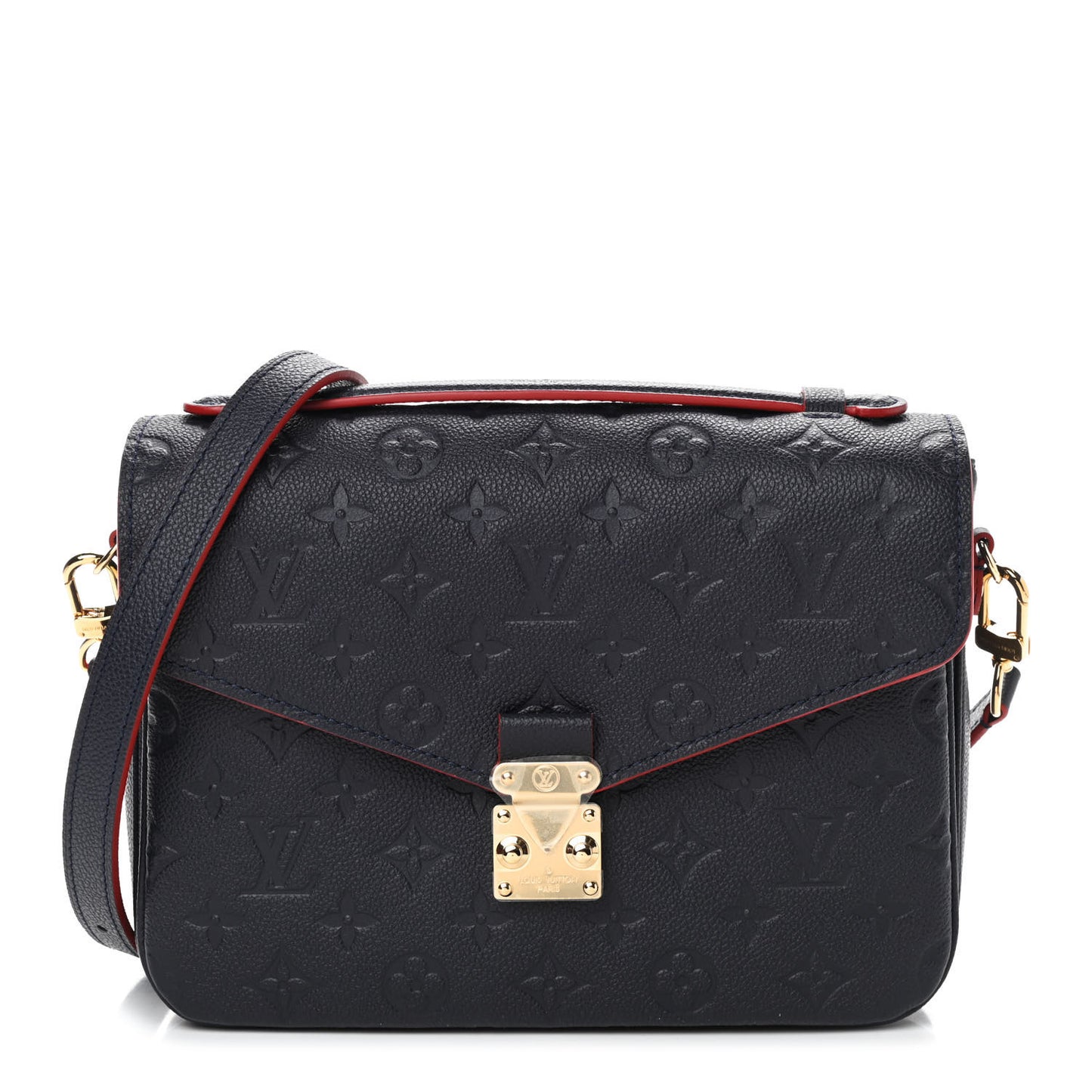 Empreinte Pochette Metis Marine Rouge