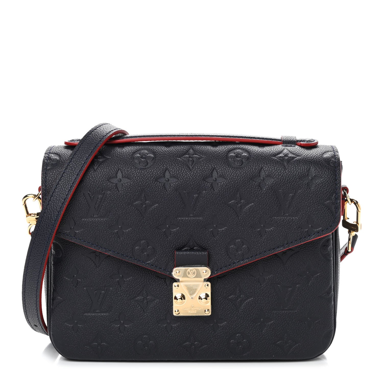 Louis Vuitton Empreinte Pochette Metis Marine Rouge 1 of 8