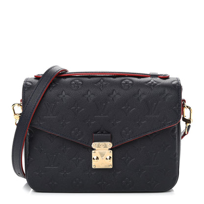 Louis Vuitton Empreinte Pochette Metis Marine Rouge 1 of 8