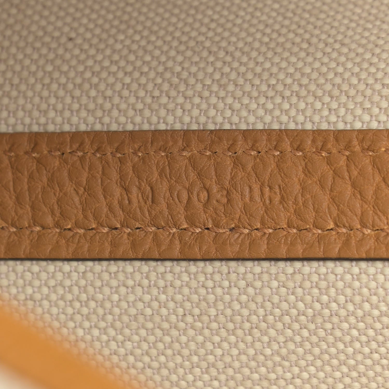 Hermes Toile Negonda Garden Party 30 TPM Tote Beton Ocre 9 of 9
