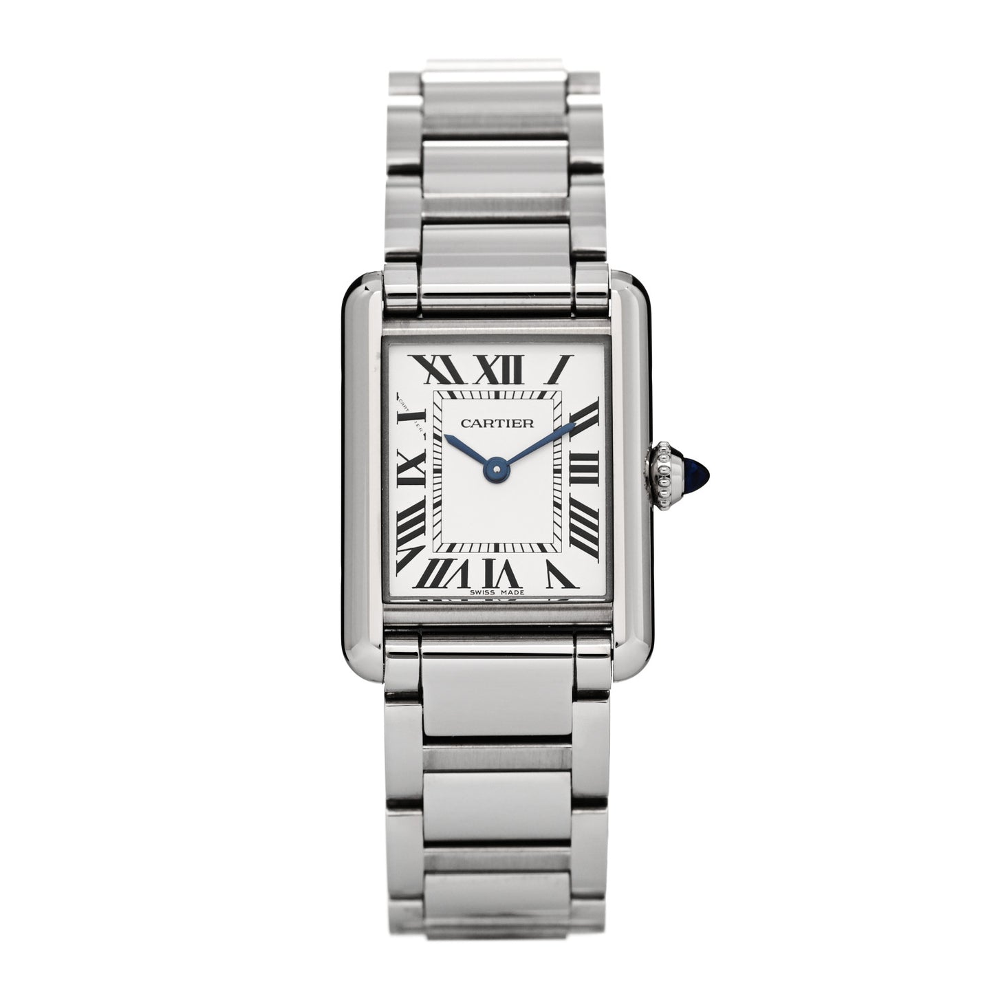 Stainless Steel 22mm Tank Must Quartz Watch