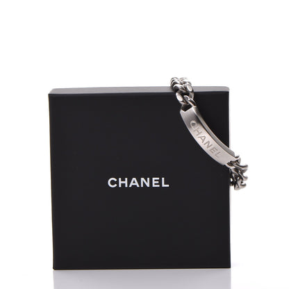 Chanel Chain ID CC Bracelet Silver 9 of 9