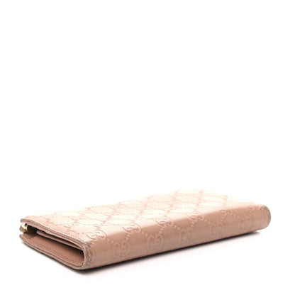 Gucci Guccissima Donna Long Wallet Camelia 4 of 8