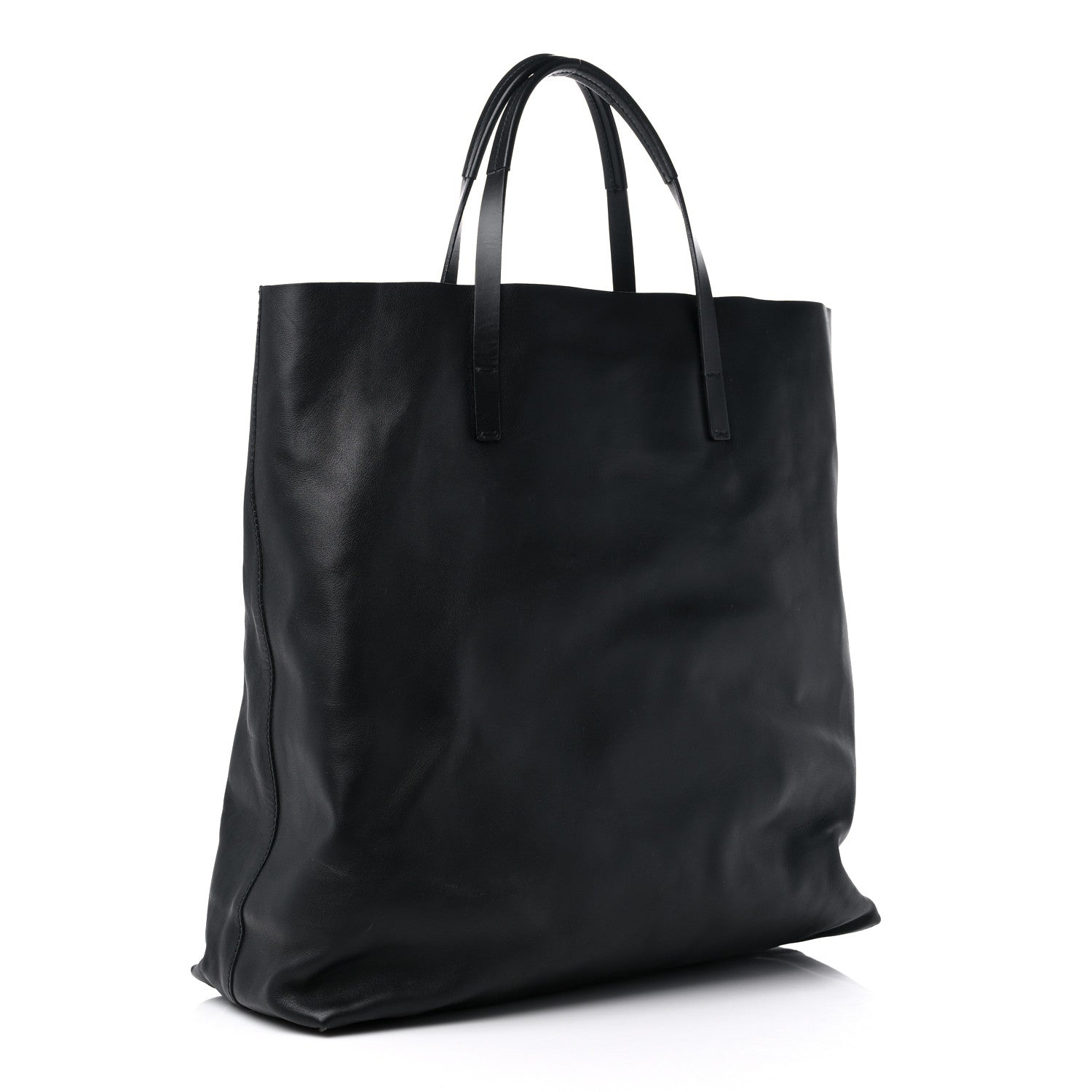 Gucci Calfskin Large Horsebit Tote Black 4 of 13