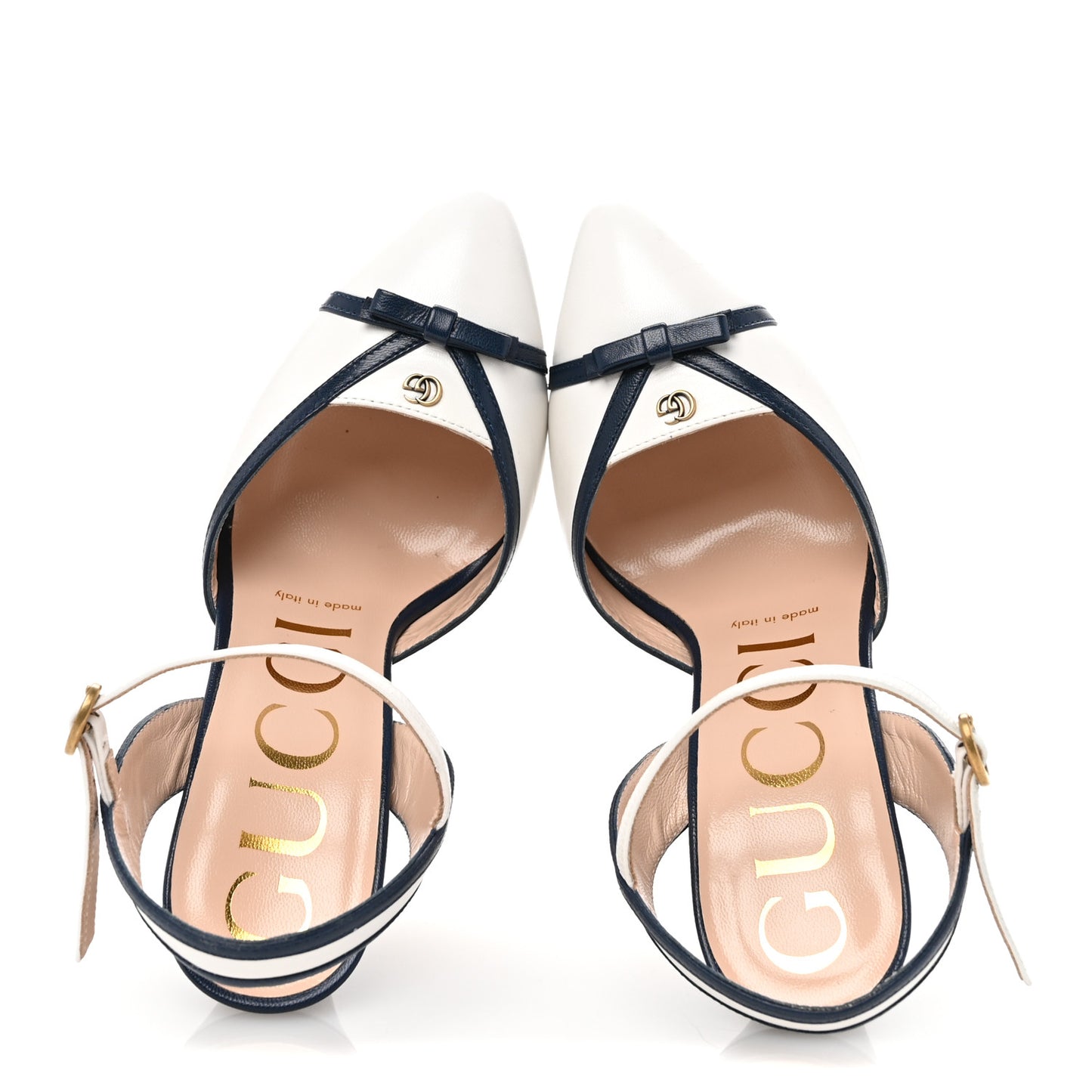 Malaga Kid Alison Platform 36 Navy White