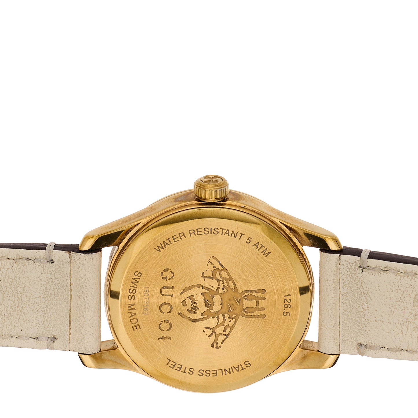 Stainless Steel Calfskin 27mm Le Marché Des Merveilles Bee Quartz Watch