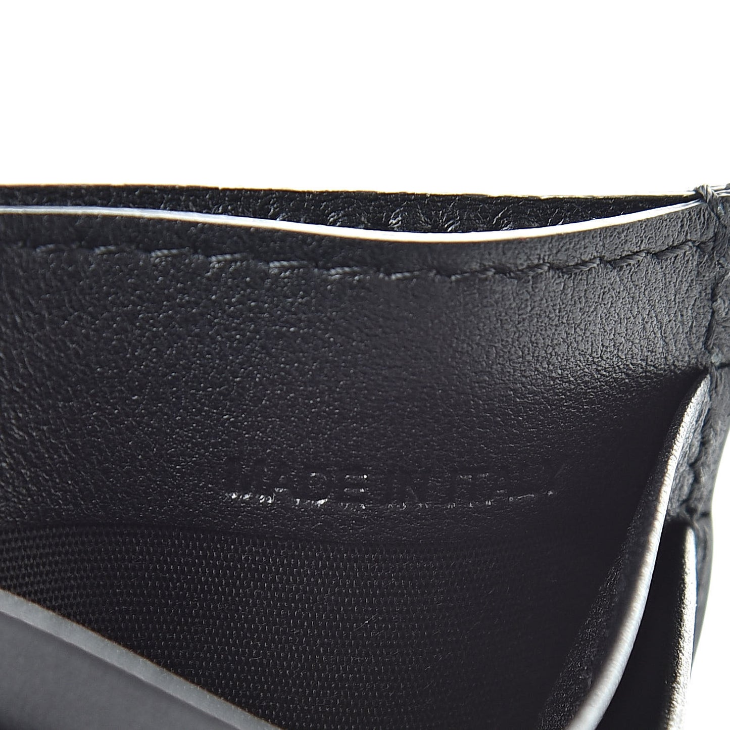 Vitello Rockstud Card Holder Black