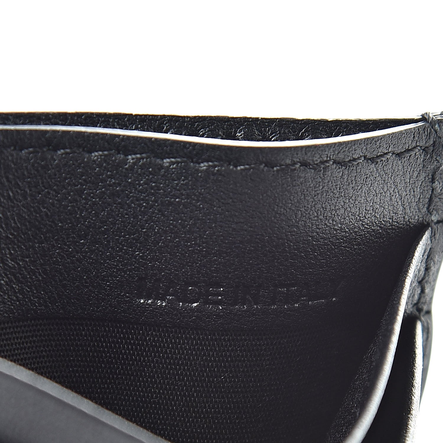 Valentino Garavani Vitello Rockstud Card Holder Black 7 of 9