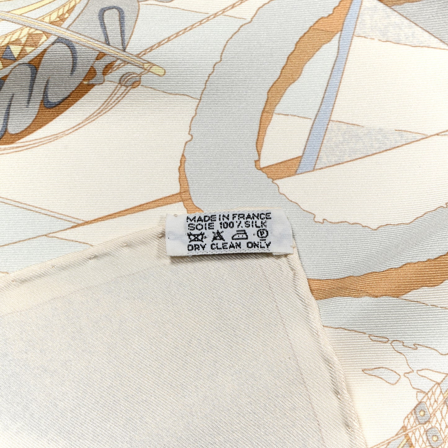 Silk Face Au Large Scarf 90