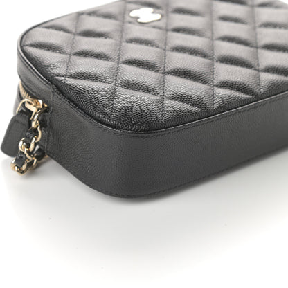Chanel Caviar Quilted Vanity With Chain Black 9 of 10