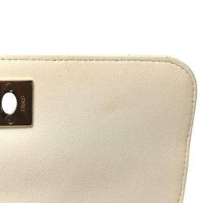 Chanel Lambskin Quilted Side Packs White 13 of 16