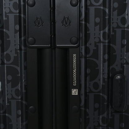 Christian Dior X RIMOWA Aluminum Gradient Cabin Luggage Black 8 of 11