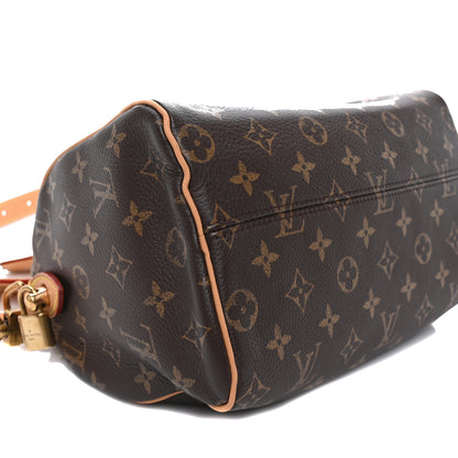 Louis Vuitton Calfskin Monogram Speedy P9 Bandouliere 25 9 of 10